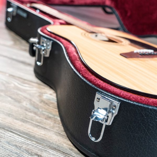 Acoustic guitar inside Stageline Acoustic Guitar Case